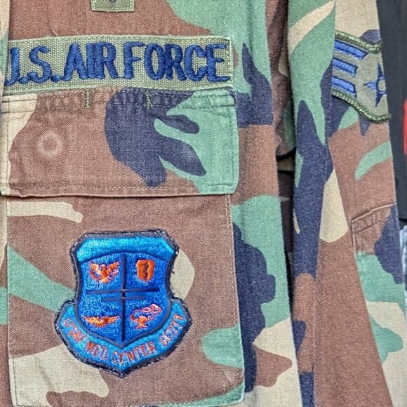 US Air Force Camo Jacket - Picture 2 of 2